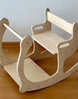 Toddler Rocking Chair and Table Set: Eco-Friendly by Kidodido