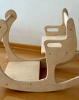 Toddler Rocking Chair and Table Set: Eco-Friendly by Kidodido
