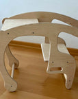 Toddler Rocking Chair and Table Set: Eco-Friendly by Kidodido