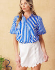 CITY CINDERELLA WOVEN TOP