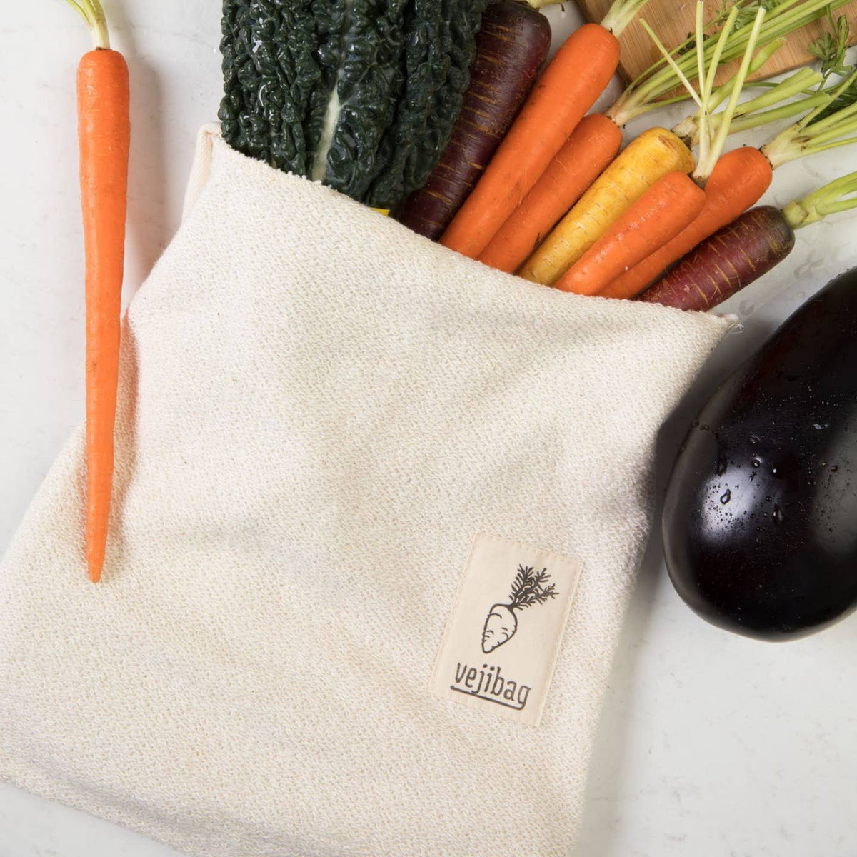 STANDARD Vegetable Saver Bag | Organic Cotton Produce Bag
