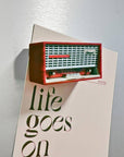 3D Vintage Style Mini Retro Radio Fridge Magnet