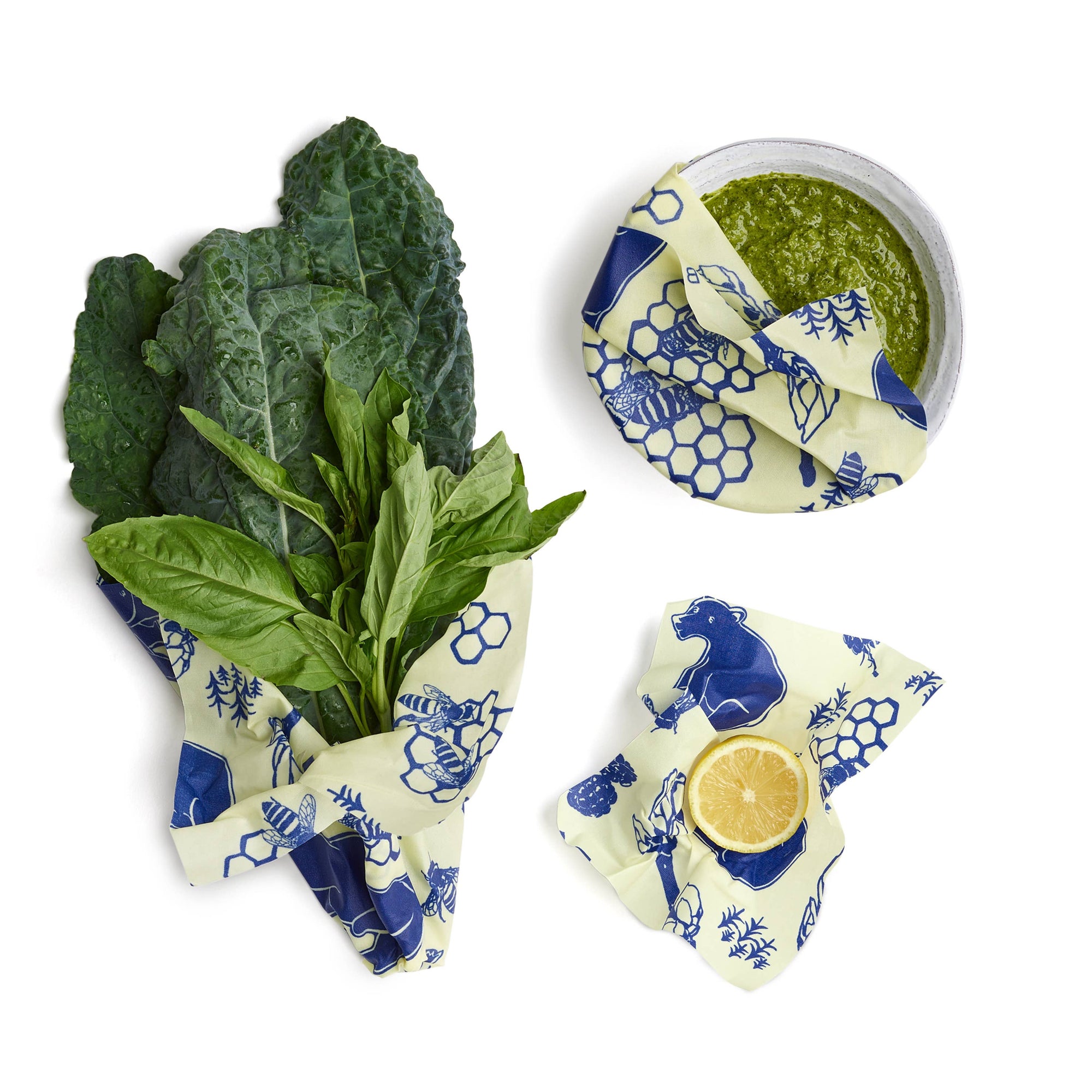 Bee's Wrap - Assorted 3 Pack - Bees &amp; Bears
