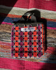 TRUCK SEAT FABRIC SMALL TOTE