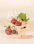 Wooden Vegetables Playset