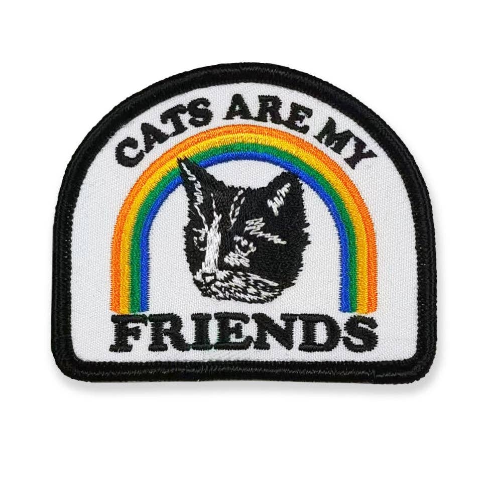 Badge Bomb - Cats Are My Friends Patch