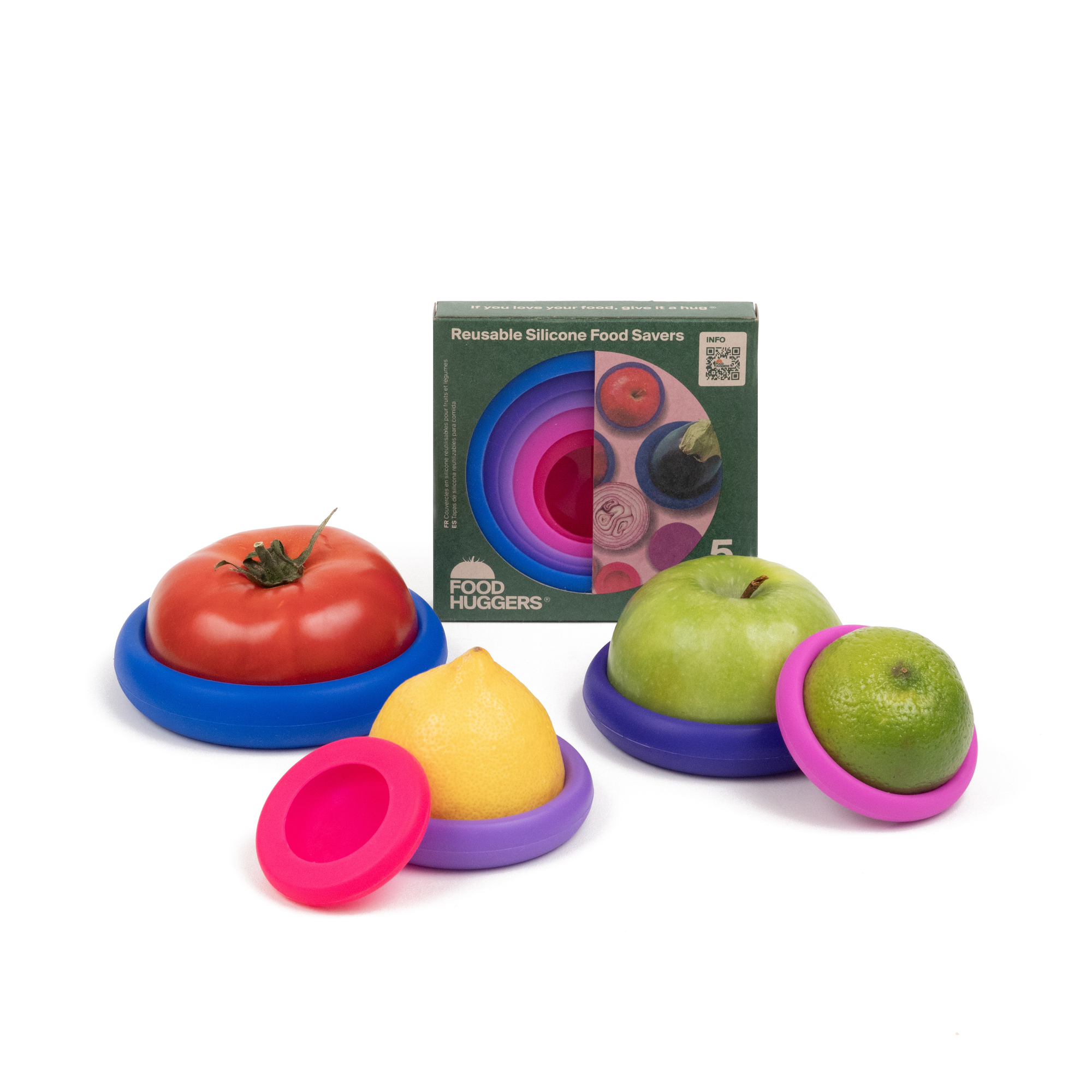 Food Huggers - Bright Berry Food Huggers - Limited Edition- Set of 5
