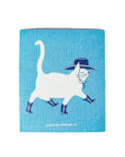 Cowboy Cat - Swedish Dishcloth