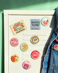 Badge Bomb - Plants Are My Friends Rectangle Magnet
