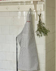 Aux petit oignons triped apron