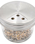 Mason Jar Lifestyle - 4 Pack Stainless Steel Spice Lids