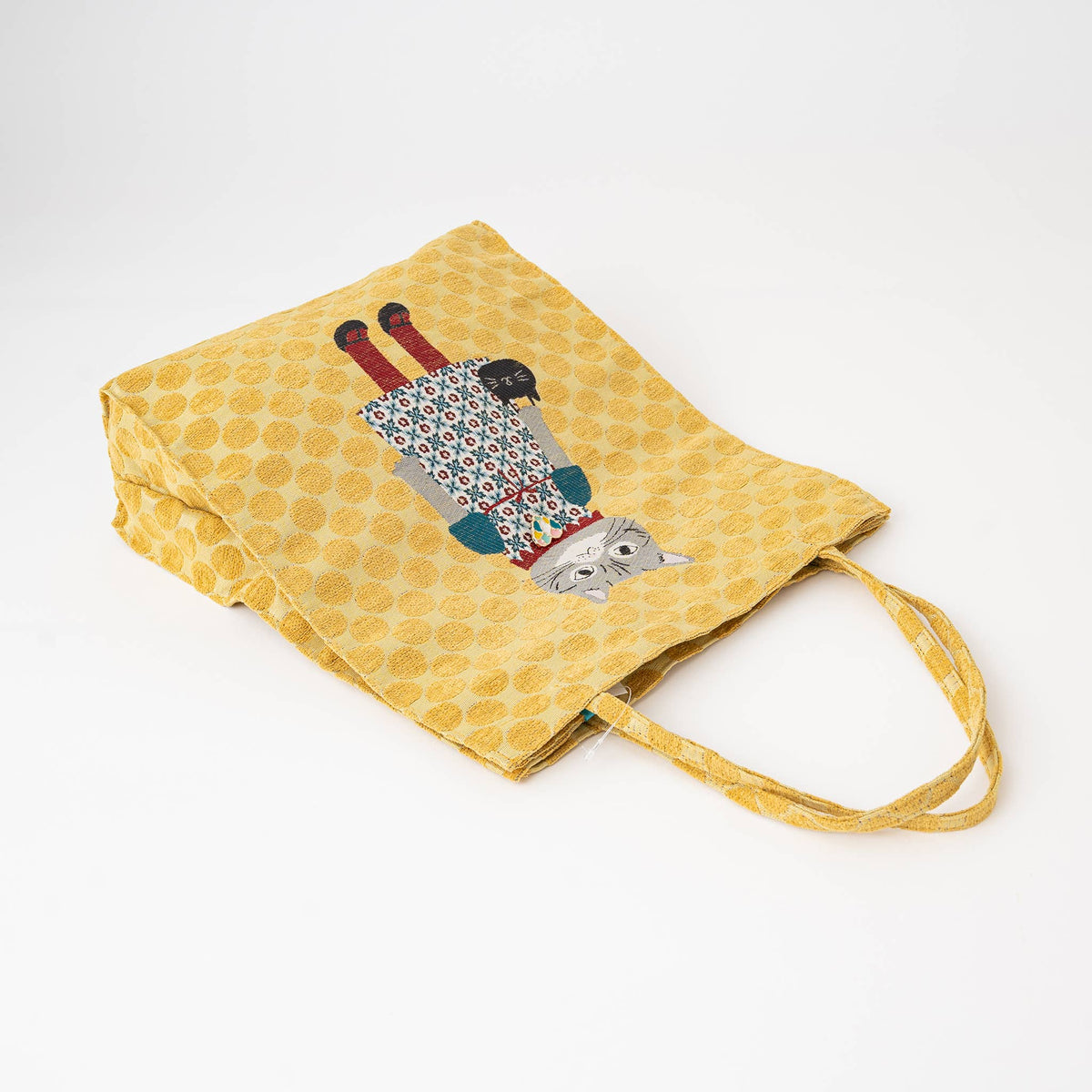 Kusuguru "Honey Bean Princes" Jacquard Tote Premium Chenille