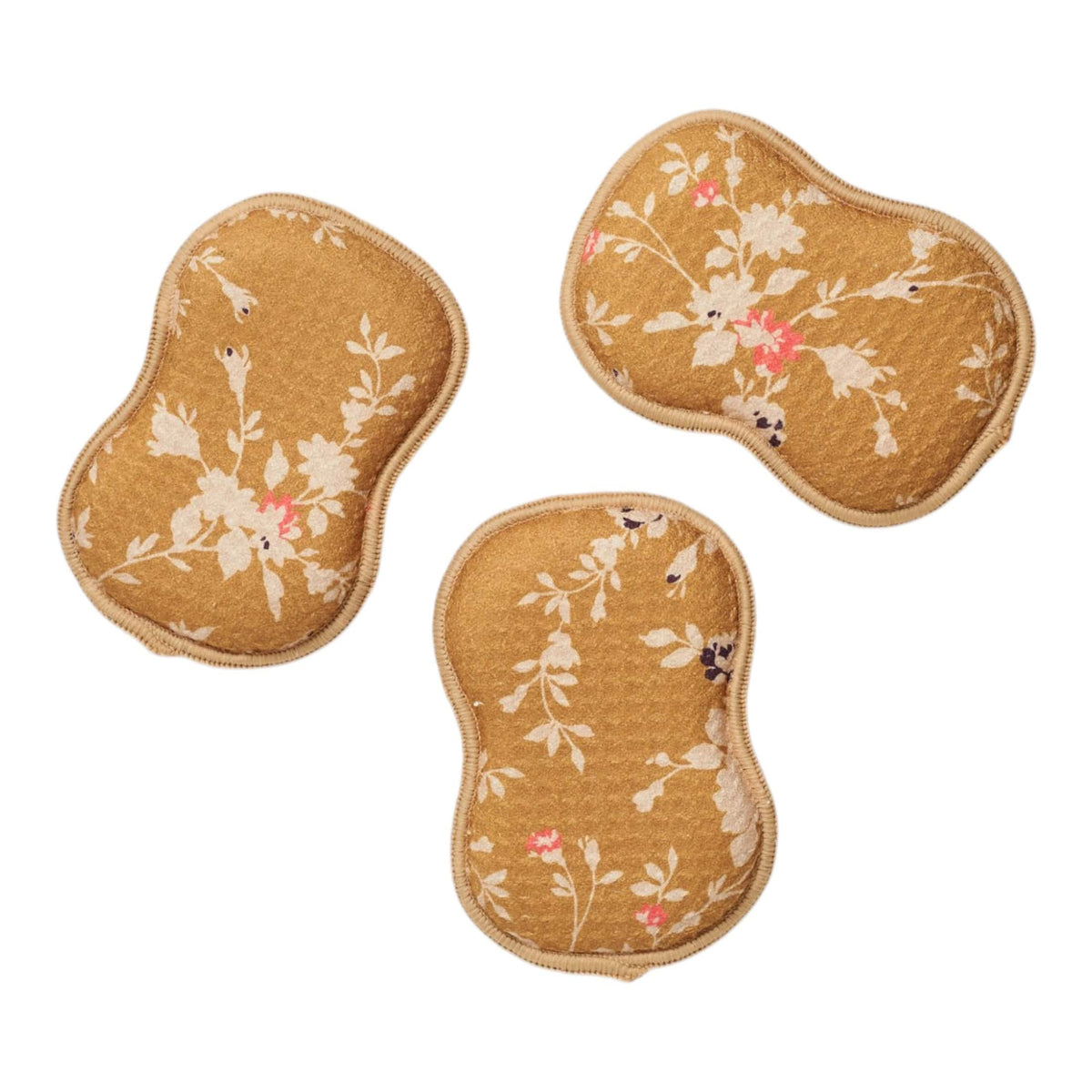 RE:usable Sponges (Set of 3) - Signature Collection Pressed Petals