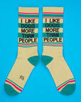 I Like Dogs More Than People Gym Crew Socks