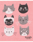 Cats Meow Swedish Dishcloth