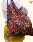 Many Mushrooms Packable Tote