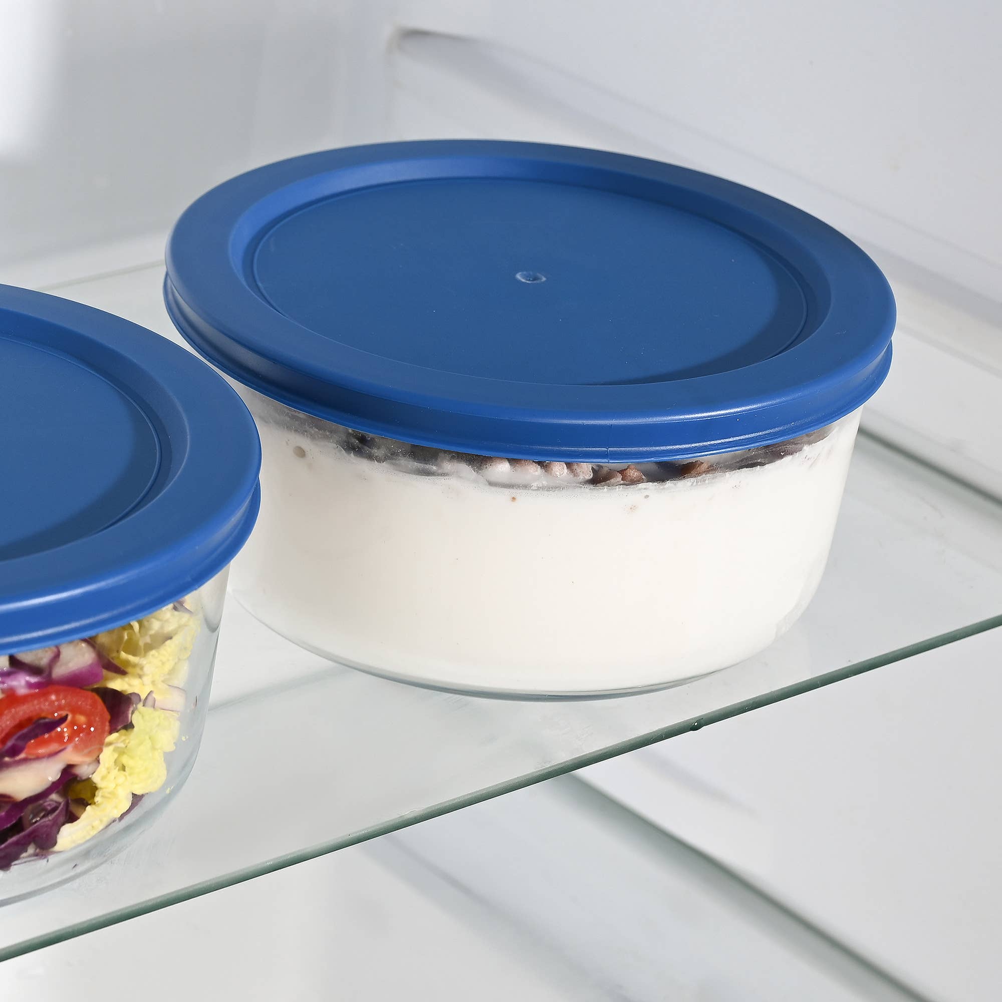 Fox Run Glass Yogurt Container with Lid - 1 Quart
