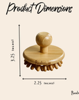 Bamboo Stimulating Scalp Massager