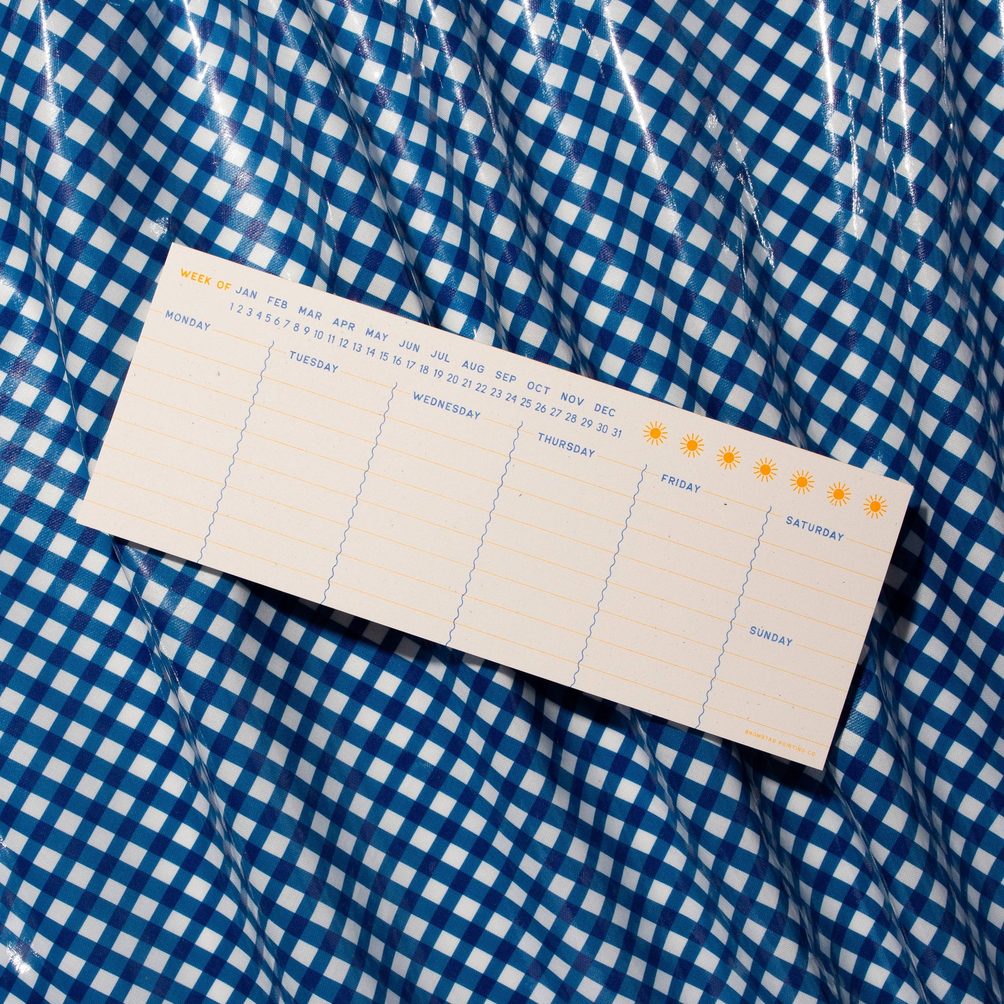 Weekly Planner Notepad