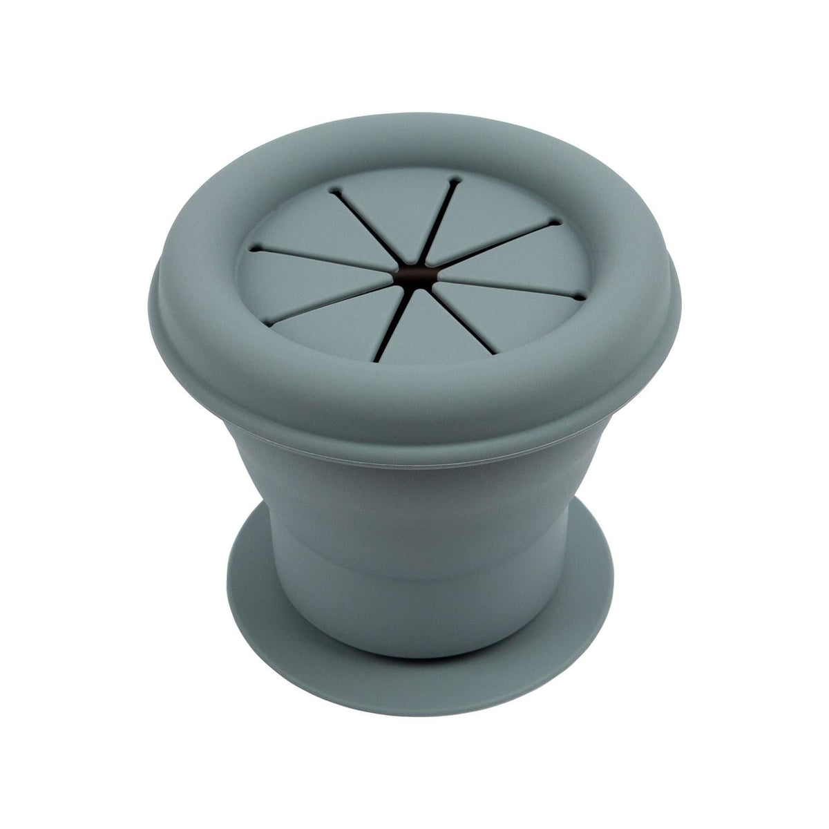 Silicone Baby Suction Snack Pot with Lid