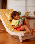 Adjustable Lounge Chair with Comfy Pad for Kids