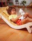 Adjustable Lounge Chair with Comfy Pad for Kids
