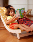 Adjustable Lounge Chair with Comfy Pad for Kids