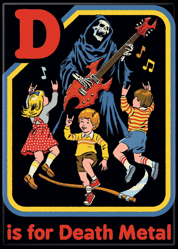 Steven Rhodes D is for Death Metal Magnet
