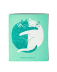 Cuddle Cats - Swedish Dishcloth