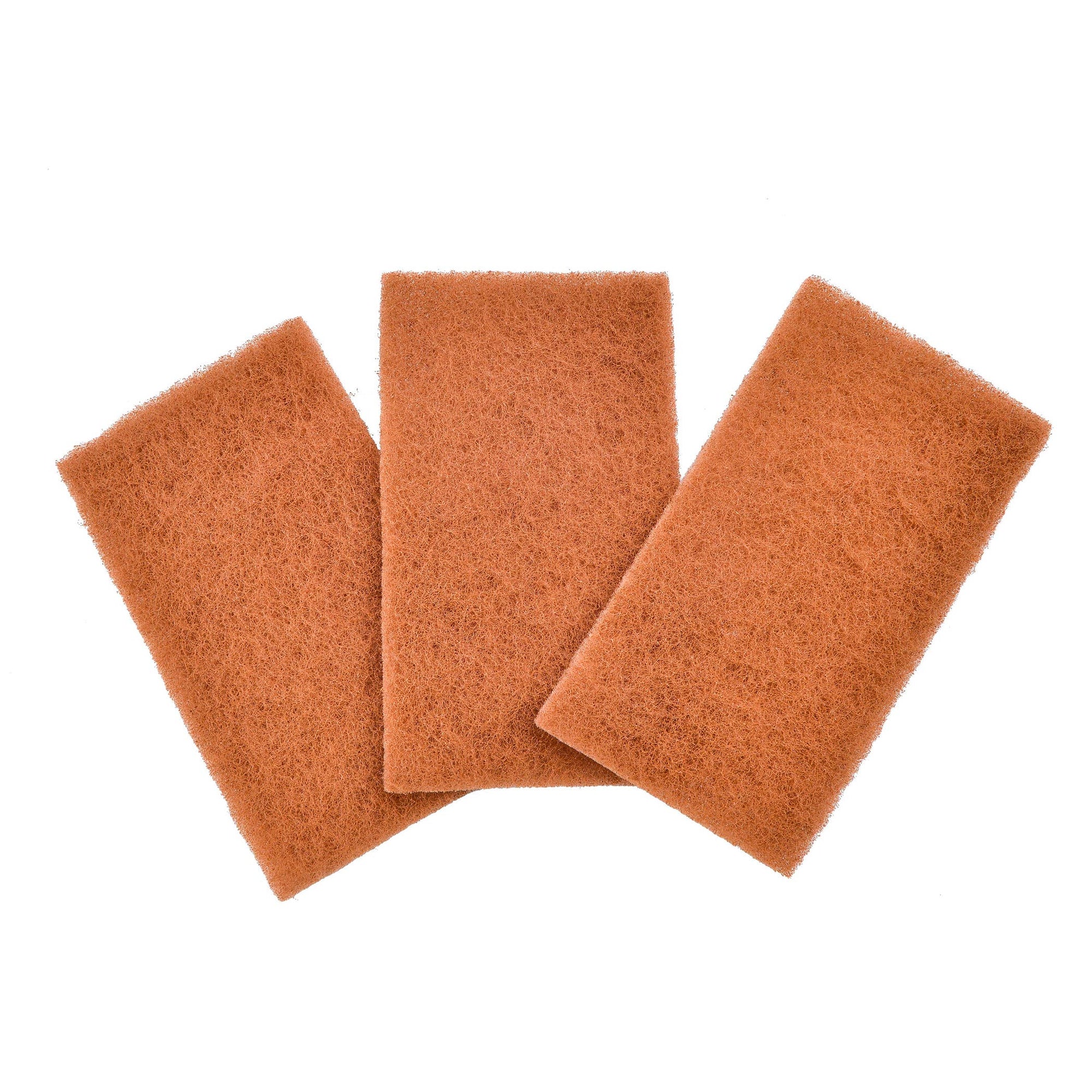 Walnut Shell Scour Pad - 3pk
