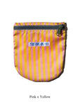 Puebco - School Tie Fabric Semicircle Pouch