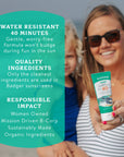 Badger Mineral Baby Sunscreen Cream SPF 40 with Zinc Oxide