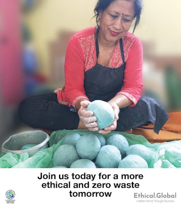 Earth &amp; Sun: Eco Wool Dryer Balls Fair Trade
