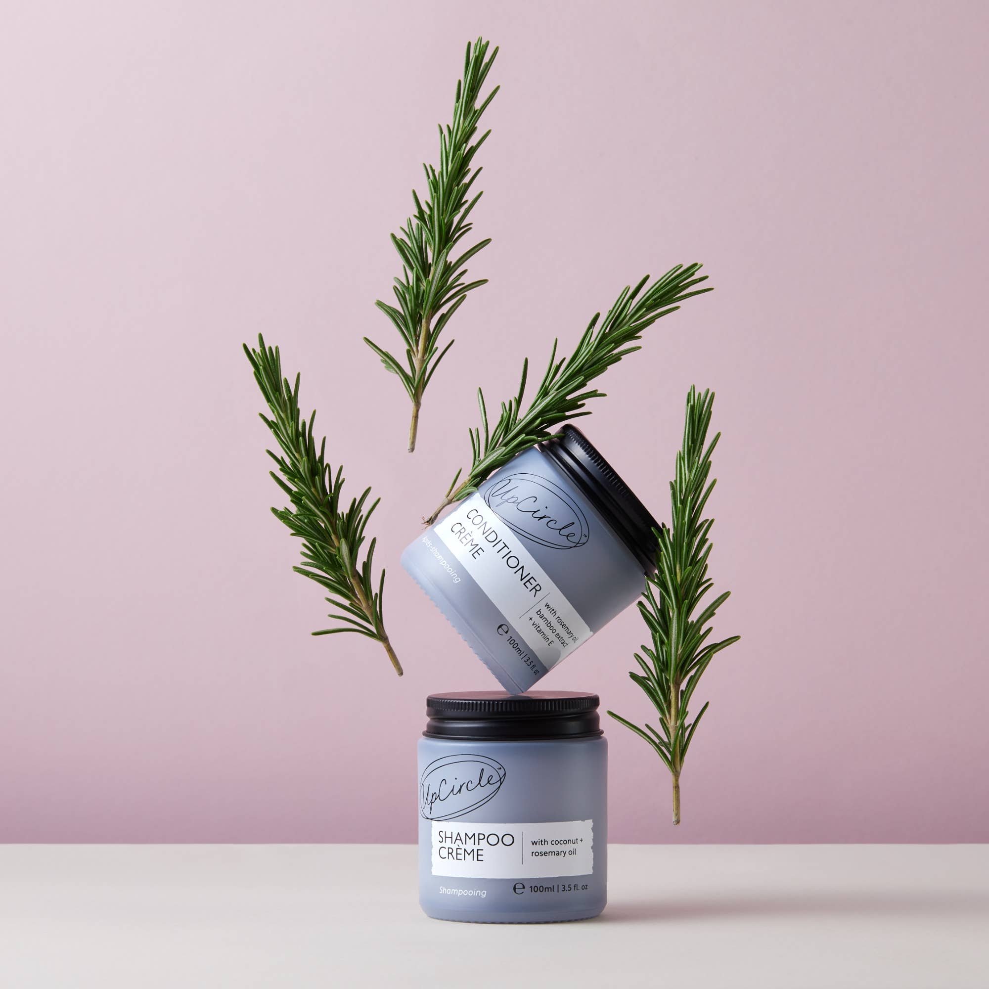 Vegan Refillable Shampoo Crème with Coconut + Rosemary Oil