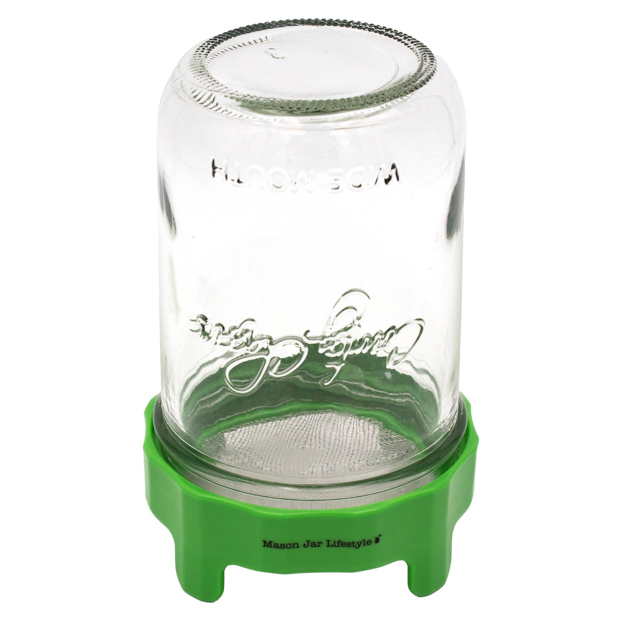 Rust Proof Sprouting Lid with Built-In Stand for Wide Mouth