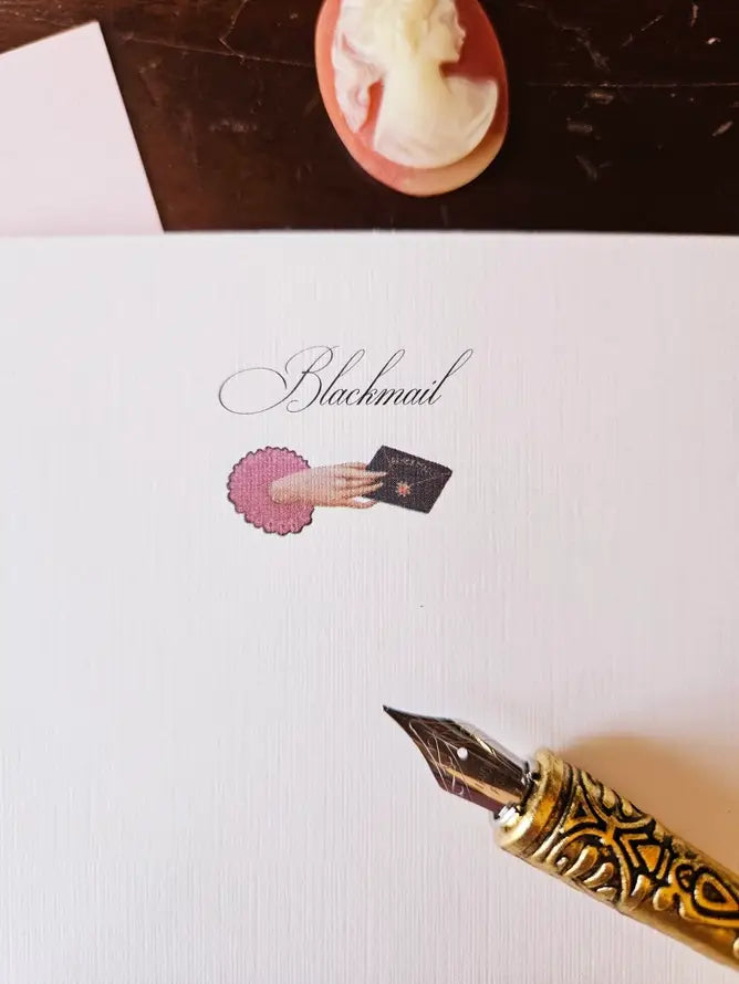 Blackmail Notepad
