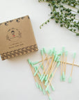 Organic Bamboo Cotton Buds - Biodegradable - 100 Pack