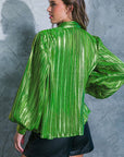 CUTY AESTHETIC FOILED TOP