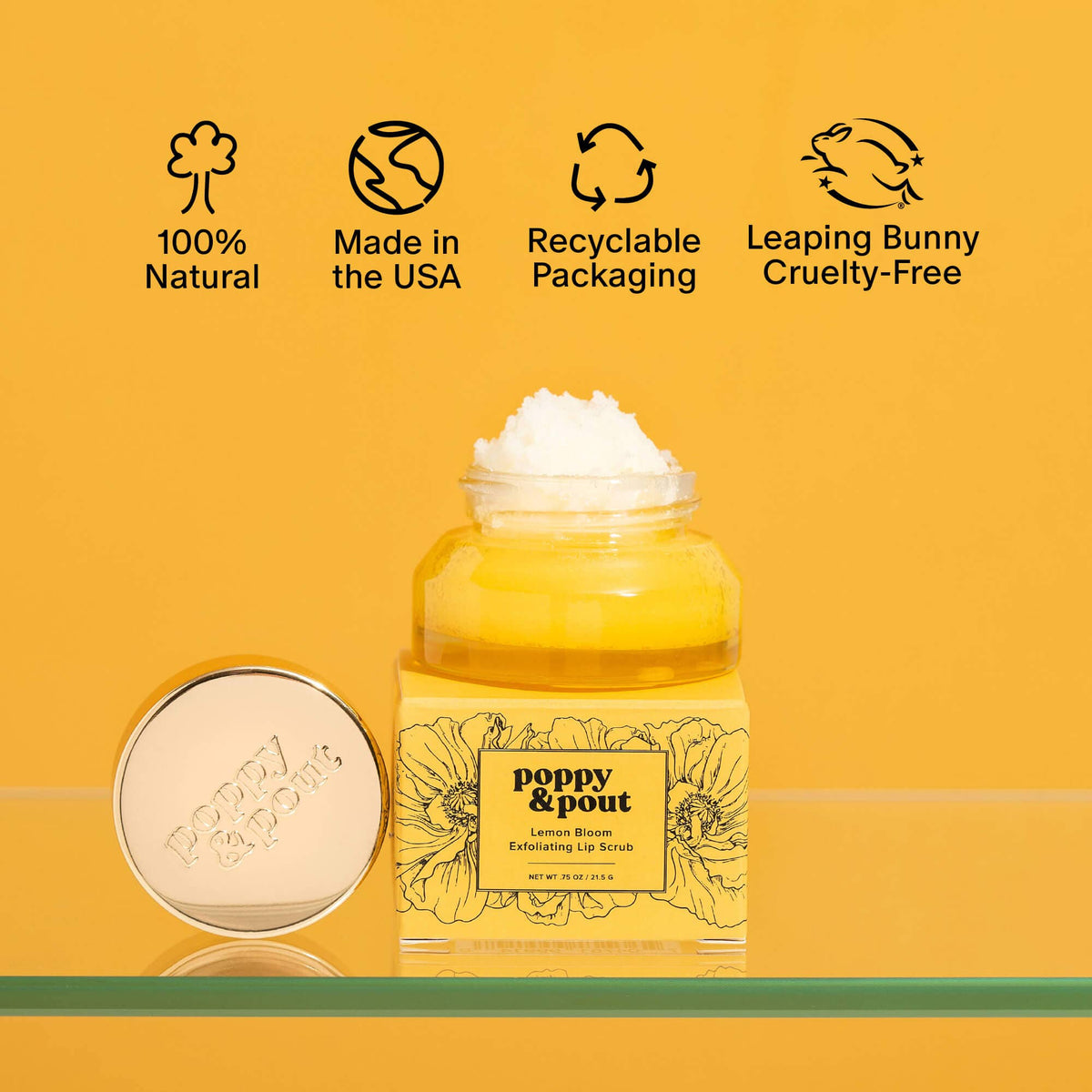 Lip Scrub, Lemon Bloom