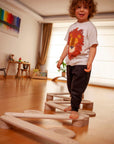 Montessori Balance Beam and Stepping Stones Set