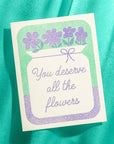 Bromstad Printing Co. - All The Flowers - Risograph Greeting Card