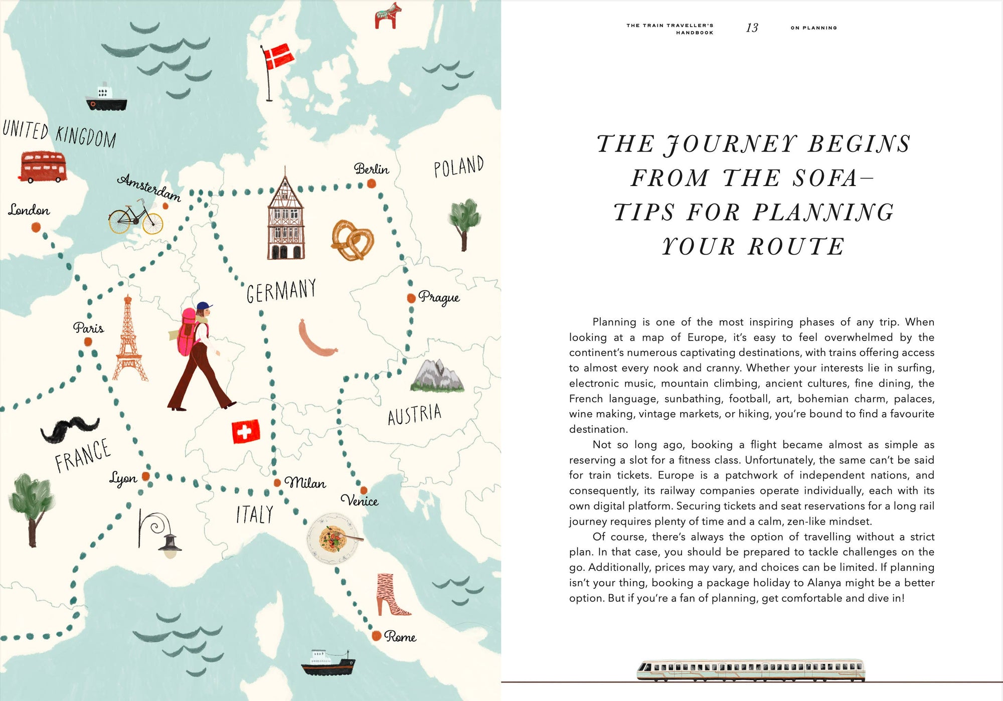 The Train Traveller’s Handbook – A Guide to Europe’s Tracks
