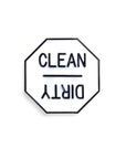 Fox Run Clean or Dirty Dishwasher Magnet, 2.5" x 2.5"