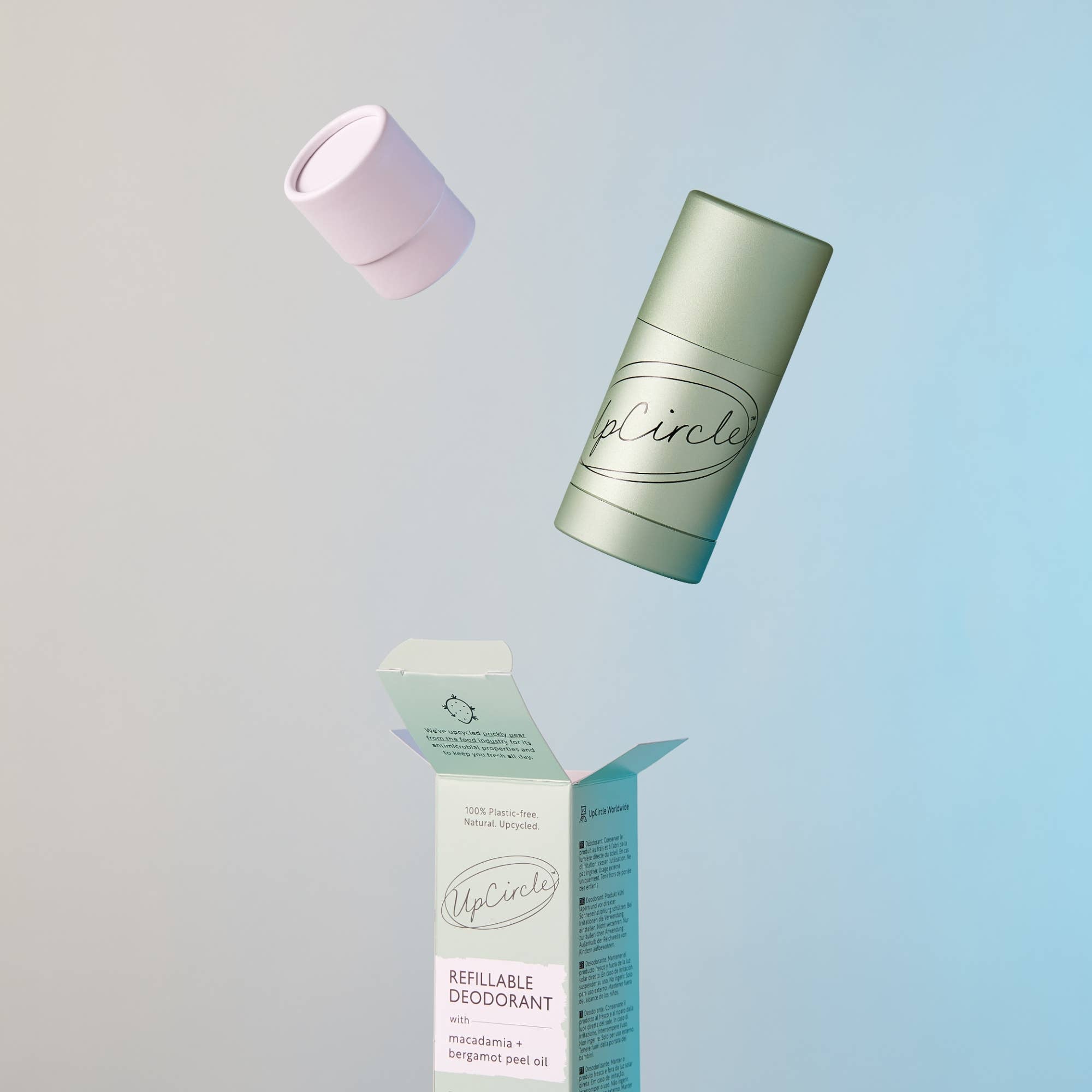 Plastic free Deodorant Refills Macadamia Bergamot - no case