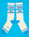 Teacher Of The Year Gym Crew Socks