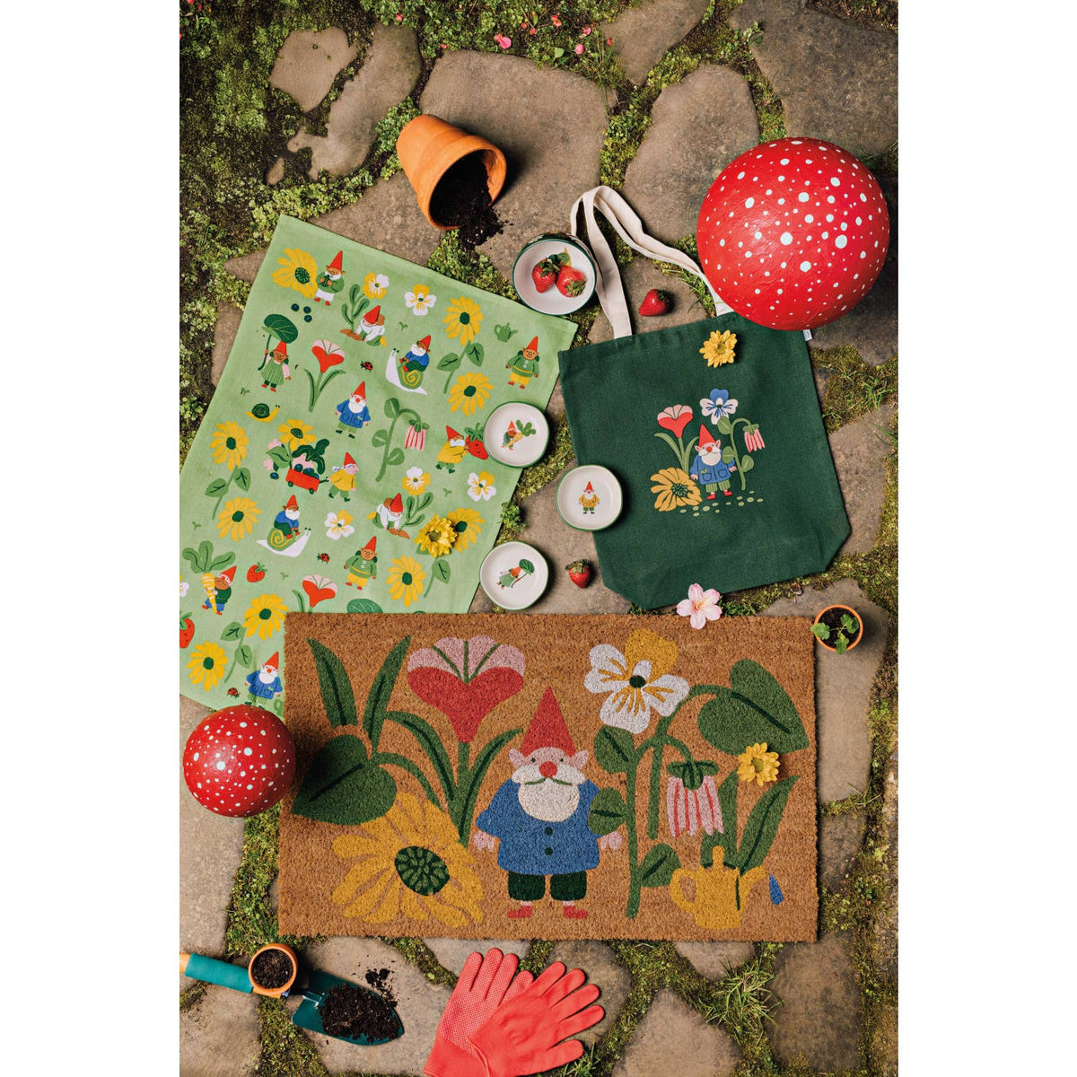 Gnome Grown Dishtowel