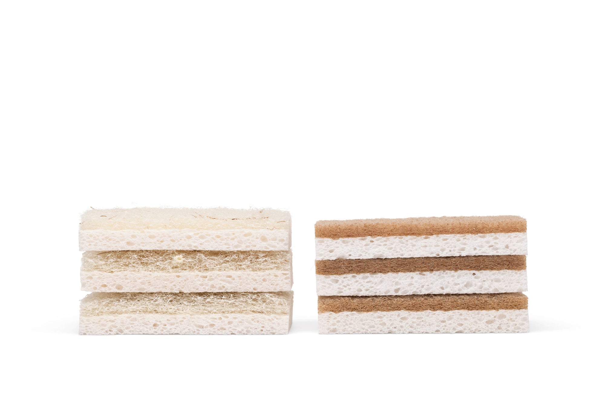 Natural Scrubber Sponge Duo Set (6pk)