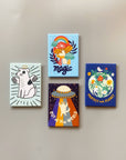Out of This World Cat Rectangle Magnet