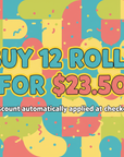 Buy 12 rolls for $23.50 promotional banner