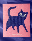 Mischief Cat - Swedish Dishcloth